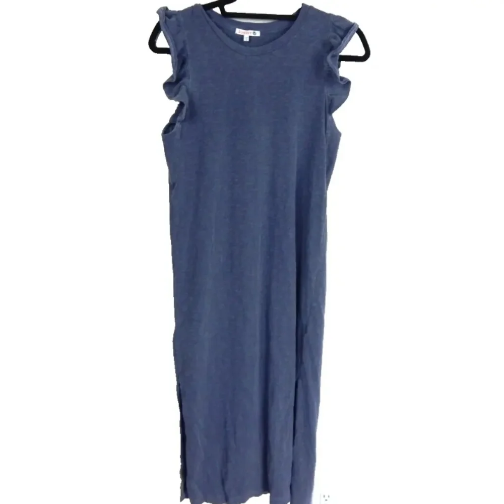Sundry Ayana Slub Knit Midi Dress